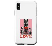 Cryptid Love Finger Heart Bigfoot Alien Mothman Nessie Case for iPhone XS Max