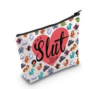 Cryptid Monster Makeup Bag Cryptid Lover Gift Mothman Gifts I'm a Slut for Cryptids Cryptozoology Gifts Cryptozoology Bag (Slut for UK)