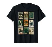 Cryptid Monster Stamps T-Shirt