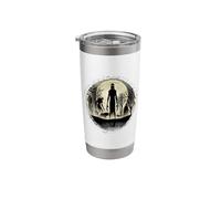 Cryptid Monsters Folk Creatures Cryptid Scary Halloween Stainless Steel Insulated Tumbler