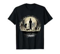 Cryptid Monsters Folk Creatures Cryptid Scary Halloween T-Shirt