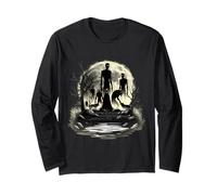 Cryptid Monsters Folk Creatures Cryptid Society Long Sleeve T-Shirt