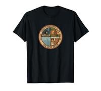 Cryptid Mothman Bigfoot Nessie Introvert Reading T-Shirt