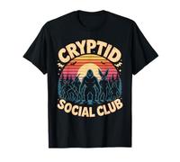 Cryptid Social Club Retro Sunset Vibes T-Shirt