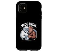 Cryptid Vlog Bruh: Bigfoot & Yeti's Sasquatch Adventures Case for iPhone 11