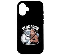 Cryptid Vlog Bruh: Bigfoot & Yeti's Sasquatch Adventures Case for iPhone 16
