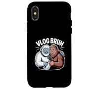 Cryptid Vlog Bruh: Bigfoot & Yeti's Sasquatch Adventures Case for iPhone X/XS