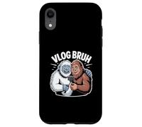 Cryptid Vlog Bruh: Bigfoot & Yeti's Sasquatch Adventures Case for iPhone XR