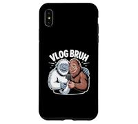 Cryptid Vlog Bruh: Bigfoot & Yeti's Sasquatch Adventures Case for iPhone XS Max