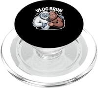 Cryptid Vlog Bruh: Bigfoot & Yeti's Sasquatch Adventures PopSockets PopGrip for MagSafe