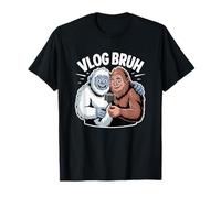 Cryptid Vlog Bruh: Bigfoot & Yeti's Sasquatch Adventures T-Shirt