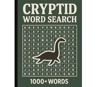 Cryptid Word Search: Large Print 8.5" x 11" Puzzle Collection Featuring 80 Unique Challenges and 1000+ Hidden Terms Exploring Cryptids, Sightings, and Mythological Realms