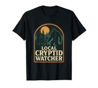 Cryptidcore Local Cryptid Watcher Urban Legend T-Shirt