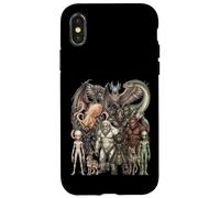 Cryptids and Mythical Creatures Fantasy Art Case for iPhone X/XS