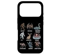 Cryptids Chart Cryptid Folklore Mythical Creatures Case for iPhone 17 Pro