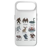 Cryptids Chart Cryptid Folklore Mythical Creatures Case for iPhone Air