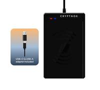 Cryptnox NFC Contactless Smart Card Reader USB-C for FIDO2 & MIFARE (USB-A)