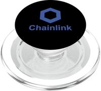 Crypto Blockchain Chainlink LINK Coin Cryptocurrency Tee PopSockets PopGrip for MagSafe