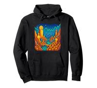 Crypto Canyon Market Rise Vision Pullover Hoodie