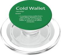 Crypto Cold Wallet Definition Bitcoin Crypto Currency Wallet PopSockets PopGrip for MagSafe