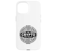 Crypto currencies Bitcoin are decentralization blockchain Case for iPhone 15