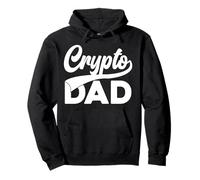 Crypto Dad Blockchain Enthusiast Fathers Day Pullover Hoodie