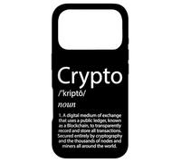 Crypto Definition Cryptocurrency Blockchain Crypto Bitcoin Case for iPhone 17 Pro