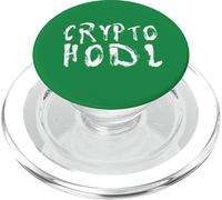 Crypto HODL Cryptocurrency DEFI Degen Web 3 Blockchain HODL PopSockets PopGrip for MagSafe