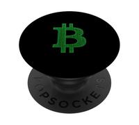 Crypto Hooded Guardian With Digital Coin PopSockets Adhesive PopGrip