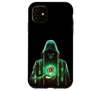 Crypto Hooded Mage Digital Coin Energy Case for iPhone 11