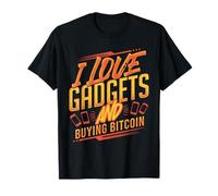 Crypto Investor Bitcoin Fan Tech Geek Gadgets Lover Life T-Shirt