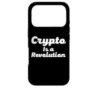 Crypto Is a Revolution Cryptocurrency Is The Future Of Money Case for iPhone 17 Pro
