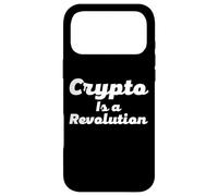 Crypto Is a Revolution Cryptocurrency Is The Future Of Money Case for iPhone 17 Pro Max