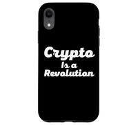 Crypto Is a Revolution Cryptocurrency Is The Future Of Money Case for iPhone XR