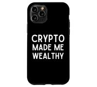 Crypto Made Me Wealthy Cryptocurrency Trading Blockchain Case for iPhone 11 Pro