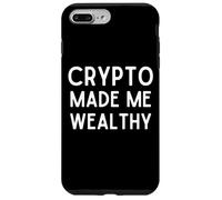 Crypto Made Me Wealthy Cryptocurrency Trading Blockchain Case for iPhone 7 Plus/8 Plus