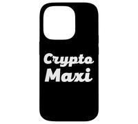 Crypto Maxi Funny Blockchain Cryptocurrency Money Maximalist Case for iPhone 14 Pro
