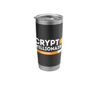 Crypto Millionaire Loading - BTC Trader Bitcoin Investor Stainless Steel Insulated Tumbler