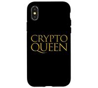 Crypto Queen Blockchain Gear For Women In Cryptocurrency BTC Case for iPhone X/XS