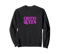 Crypto Queen For Women in Cryptocurrency Blockchain Sector Sweatshirt