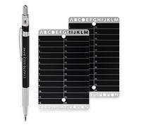 Crypto Seed Bank - Hardware Wallet Steel Storage With Precise Engraving for Bitcoin Cold Storage - Backup Cards (Wallet Size)