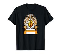 Crypto Throne Cryptocurrency Bitcoin-Ethereum-Litecoin T-Shirt