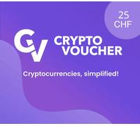 Crypto Voucher Bitcoin (BTC) 25 CHF Key
