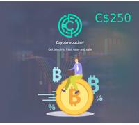 Crypto Voucher Bitcoin (BTC) 250 CAD Key Global