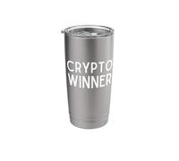 Crypto Winner Top Cryptocurrency Trading Pair Alt Coin Meme Stainless Steel Insulated Tumbler
