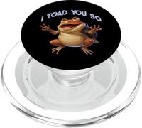 Cryptocurrency blockchain I toad you so digital money PopSockets PopGrip for MagSafe