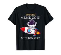 Cryptocurrency Future Meme Coin Millionaire T-Shirt