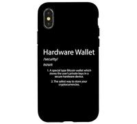 Cryptocurrency Hardware Wallet Definition Case for iPhone X/XS