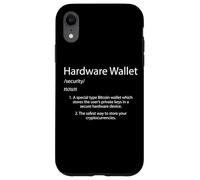 Cryptocurrency Hardware Wallet Definition Case for iPhone XR