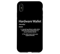 Cryptocurrency Hardware Wallet Definition Case for iPhone XS Max